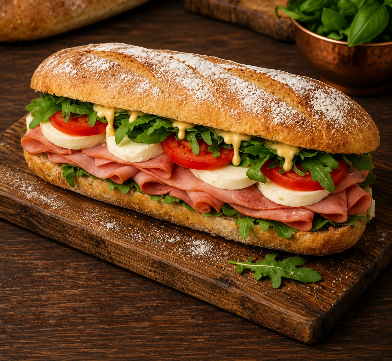 Triple Italian Sandwich at Saboos Chilliwack in Chilliwack, BC